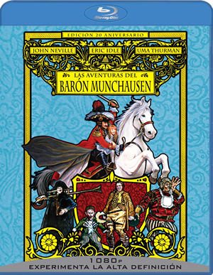 carátula frontal de Las aventuras del Barn Munchausen - Edicin 20 Aniversario