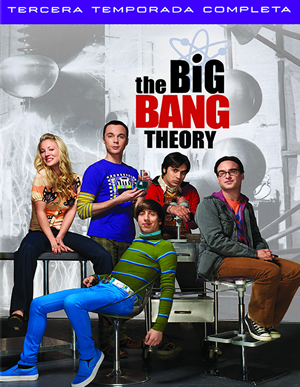 carátula frontal de The Big Bang Theory - Tercera temporada