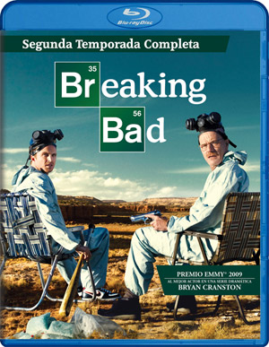 carátula frontal de Breaking Bad: Segunda temporada completa