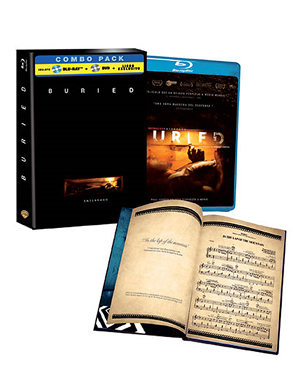 carátula frontal de Buried (Enterrado) + DVD + Libro - Exclusiva Fnac
