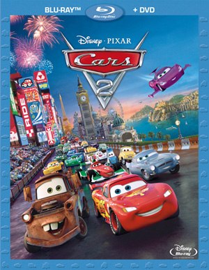 carátula frontal de Cars 2 + DVD gratis