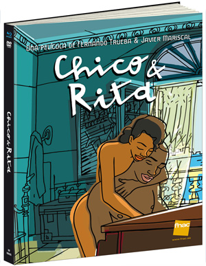 carátula frontal de Chico & Rita + DVD y libro Exclusiva FNAC