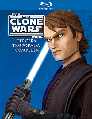 carátula frontal de Star Wars: The Clone Wars Temporada 3