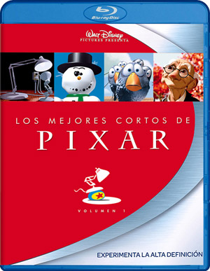 carátula frontal de Los mejores cortos de Pixar - Volumen 1