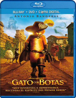 carátula frontal de El Gato con Botas