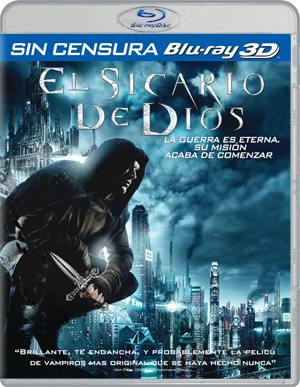 carátula frontal de El sicario de Dios 3D