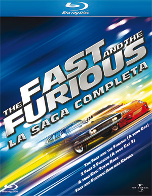 carátula frontal de The Fast And The Furious: La Saga Completa