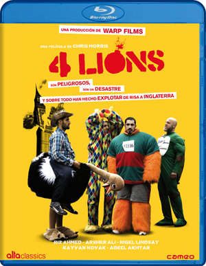 carátula frontal de Four Lions