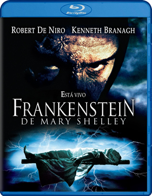 carátula frontal de Frankenstein de Mary Shelley