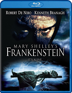 carátula frontal de Frankenstein de Mary Shelley