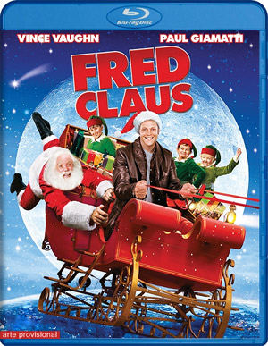 carátula frontal de Fred Claus, el hermano gamberro de Santa Claus