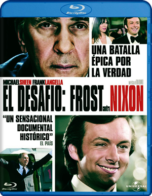 carátula frontal de El desafo: Frost contra Nixon
