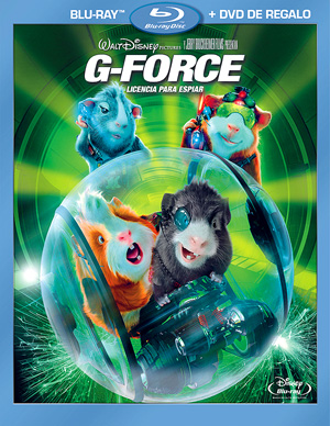 carátula frontal de G-Force: Licencia para espiar + DVD