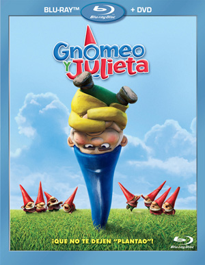 carátula frontal de Gnomeo y Julieta + DVD gratis