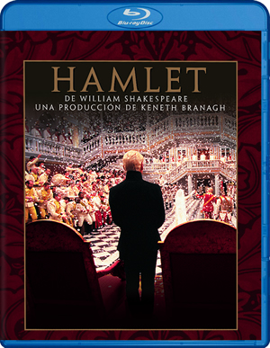 carátula frontal de Hamlet, de Kenneth Branagh