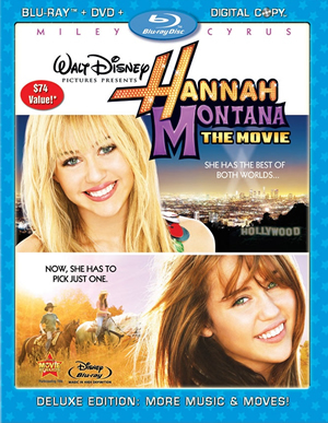 carátula frontal de Hannah Montana: La pelcula + Copia DVD y digital