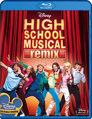 carátula frontal de High School Musical 1 Remix