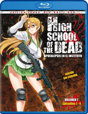 carátula frontal de High School of the Dead: Volumen 1