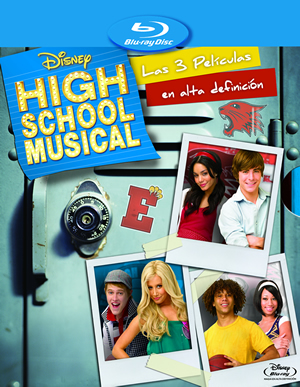 carátula frontal de Triloga High School Musical