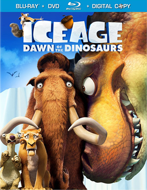 carátula frontal de Ice Age 3: El origen de los dinosaurios