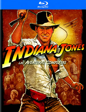 carátula frontal de Indiana Jones: La Coleccin Completa (steelbook)