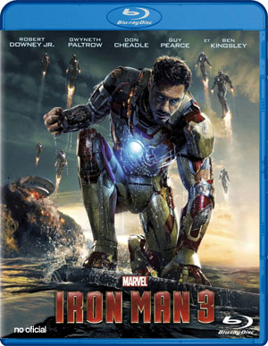 carátula frontal de Iron Man 3
