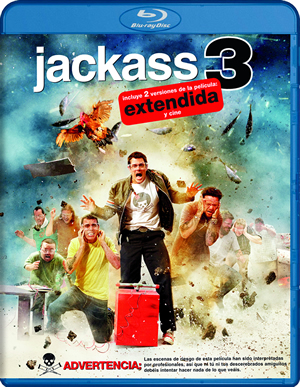 carátula frontal de Jackass 3