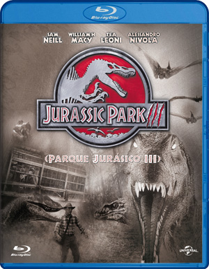 carátula frontal de Jurassic Park III (Parque Jur�sico III)
