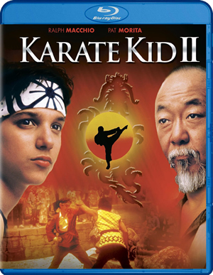 carátula frontal de Karate Kid II: La historia contina