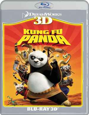 carátula frontal de Kung Fu Panda Blu-ray 3D