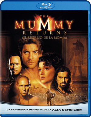 carátula frontal de The Mummy Returns (El Regreso de la Momia)