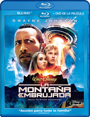 carátula frontal de La montaa embrujada + DVD