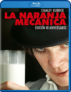 carátula frontal de La naranja mec�nica + DVD + copia digital