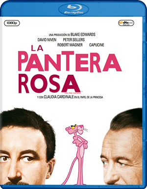 carátula frontal de La pantera rosa (1963)