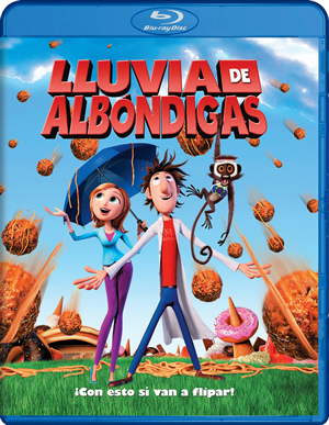 carátula frontal de Lluvia de albndigas