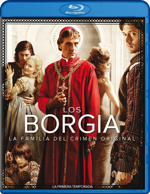 carátula frontal de Los Borgia: Primera temporada
