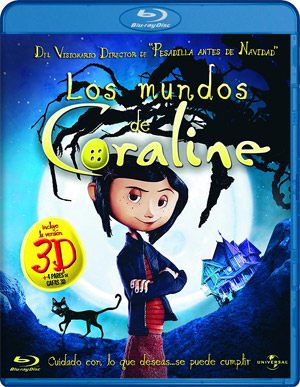 carátula frontal de Los mundos de Coraline