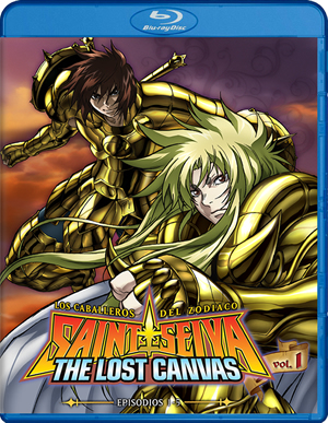 carátula frontal de Saint Seiya: The Lost Canvas Vol. 1