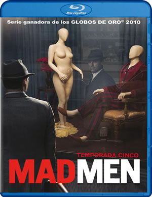 carátula frontal de Mad Men: 5 temporada
