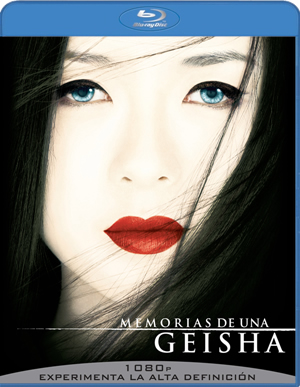 carátula frontal de Memorias de una Geisha