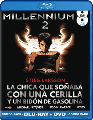 carátula frontal de Millennium 2: La chica que soaba con una cerilla y un bidn de gasolina + DVD regalo