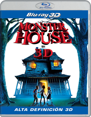carátula frontal de Monster House Blu-ray 3D