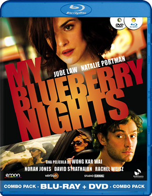 carátula frontal de My Blueberry Nights + DVD regalo