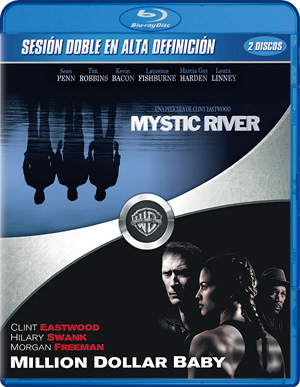 carátula frontal de Mystic River + Million Dollar Baby