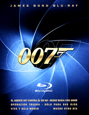 carátula frontal de Pack James Bond (6 t�tulos)