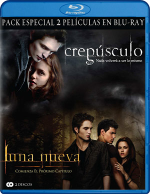 carátula frontal de Pack Crepsculo + Luna nueva: Edicin especial