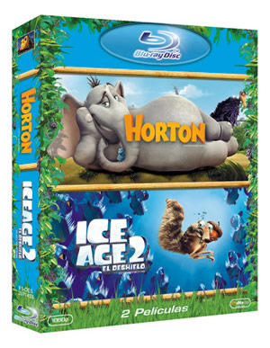 carátula frontal de Pack Horton + Ice Age 2: El deshielo