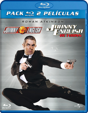 carátula frontal de Pack Johnny English + Johnny English Returns