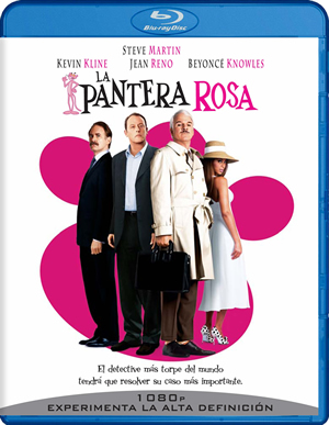 carátula frontal de La pantera rosa