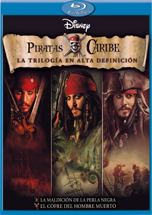 carátula frontal de Piratas del Caribe: La trilog�a